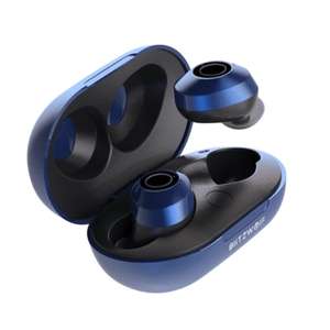 Blitzwolf® BW-FYE5 Mini Kopfhörer / Earpods Bluetooth 5.0 mit Ladebox - schwarz oder blau
