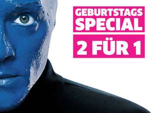 [Berlin] Blue Man Group - bis 30.4.19 beim Kauf eines Tickets zweite Eintrittskarte kostenlos !