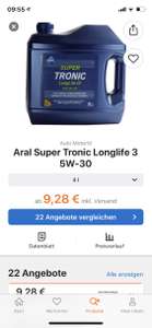 4 Liter Aral Supertronic Longlife 3 5W30