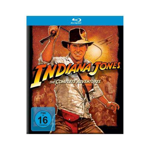Indiana Jones The Complete Adventures [Blu-ray] @Amazon & Mediamarkt