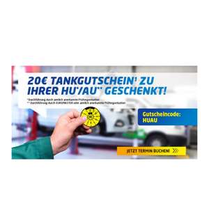 Euromaster: 20€ Shell Tankgutschein zur HU/AU geschenkt