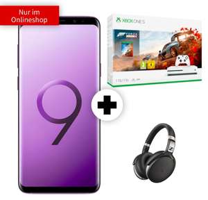 Galaxy S9+ | Kopfhörer Sennheiser HD 4.50 | Xbox One S mit Forza im O2 Free M Boost (20GB LTE, Connect) mtl. 34,99€ und 49€ einm.