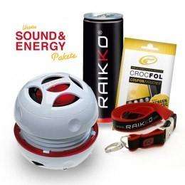 15% Rabatt im RAIKKO Online Shop z.B. RAIKKO Sound & Energy Paket XL - DANCE Vacuum Speaker + Zubehör für 25,46 Euro incl. Versand