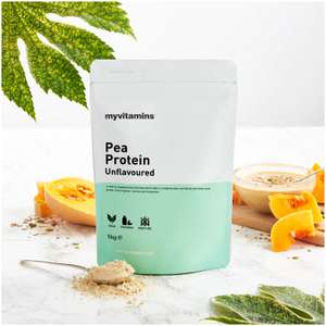 55% auf die Fitness-Kategorie bei Myvitamins: z.B. je 1kg Erbsenprotein, Sojaprotein, Reisprotein & Bio-Hanfsamen für 26,76€