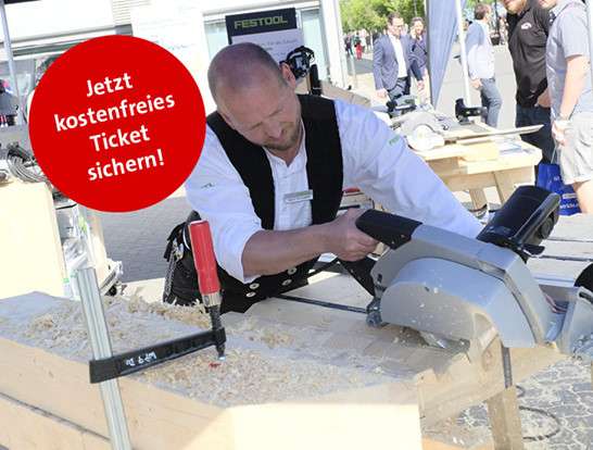 [Messe Hannover] Holzmesse LIGNA 2019, 27. - 31. Mai 2019 - jetzt kostenlose Eintrittskarte sichern