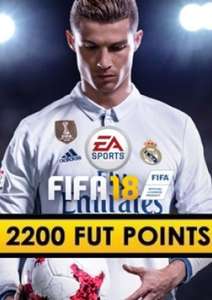FIFA 18 - 2200 FUT Points PC für 3,49€ (CDKeys)