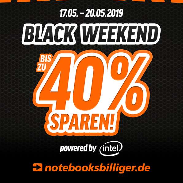Black Weekend bei Notebooksbilliger vom 17.05. bis 20.05. // z.B. Lenovo Ideapad 330-15ICH (15.6", FHD, i5-8300H, GTX 1050)