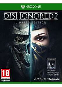 Dishonored 2: Das Vermächtnis der Maske Limited Edition inkl. Dishonored Definitive Edition (Xbox One) für 12,53€ (Base.com)