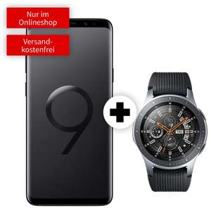 Samsung Galaxy S9 Plus und Watch 46mm BT im Debitel Vodafone (4GB LTE, Allnet) mtl. 26,99€ und 79€ einmalig (49€ mit S9)