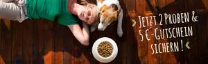 Bei Green Petfood stehen täglich 100 Futterproben für den Hund zur Verfügung.