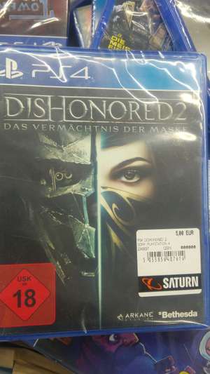 [Lokal Saturn Duisburg] Dishonored 2: Das Vermächtnis der Maske