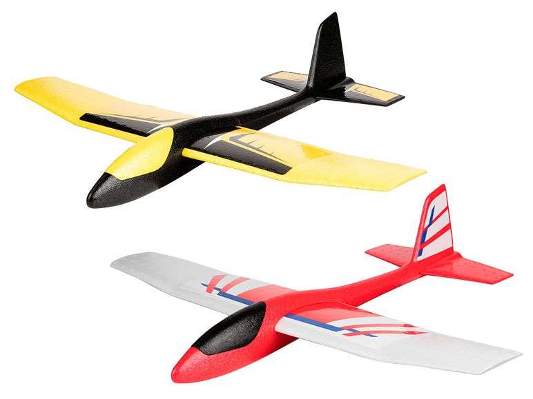 Playtive Segelflieger Wurfgleiter Styroporflieger Flugzeug Segelflugzeug
