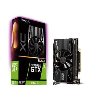 EVGA GeForce GTX 1660 Ti XC Black Gaming (6GB GDDR6, HDB Lüfter) - Empfehle eher 1070 :)