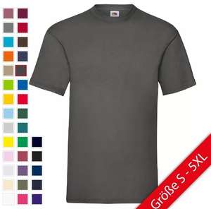[ebay] Fruit of the Loom T-Shirt Valueweight Baumwolle 33 Farben
