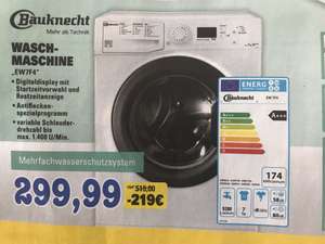 [Lokal] Waschmaschine Bauknecht EW 7F4