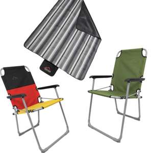 Camping-Special bei Normani: Stühle ab 15€, Decken ab 9,51€ - keine Versandkosten