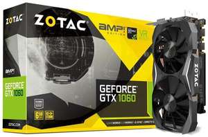 Zotac Grafikkarte GeForce GTX 1060 AMP! Edition (6GB GDDR5, Mid Range) [computeruniverse]