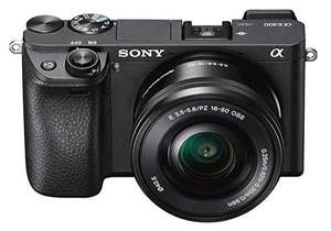 Sony Alpha 6300 E-Mount Systemkamera Schwarz mit 16-50 Objektiv