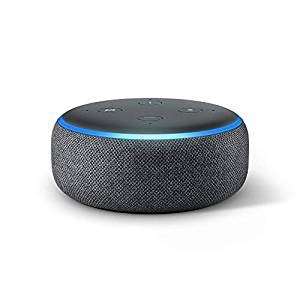 Amazon Echo Dot 3 für nur 19,99€ - 1x pro Farbe bestellbar (3 Farben verfügbar) - intelligenter Lautsprecher mit Alexa