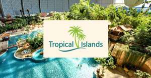 Tropical Islands: Eintritt inkl. Übernachtung und Frühstück für 2 Personen ab 78€ im August
