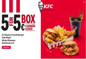 KFC: 5 Teile für 5 € Box