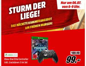 Xbox One Elite Wireless Controller & Crackdown 3 für 99€
