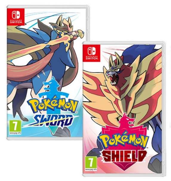 Pokémon: Schwert (Switch) oder Pokémon: Schild (Switch) inkl. Limited Edition Steelbook für 44,32€ (Shopto)