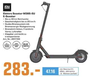 Lokal Saturn Kaiserslautern u. Pforzheim: Xiaomi Mi Electric Scooter M365 Für 283€ oder Xiaomi Mi Electric Scooter Pro für 385€
