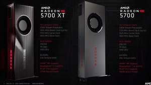 AMD Radeon RX 5700 für 349,23€, 5700 XT für 398,16€