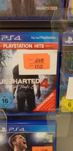 [Smyths Toys Waltersdorf] Uncharted 4 für PS4 oder [Amazon Marketplace] 14,99 €