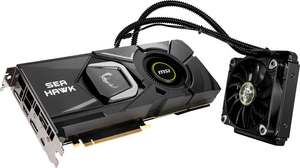 MSI GeForce RTX 2080 Sea Hawk X, 8GB GDDR6, HDMI, 3x DP, USB-C (V372-008R)