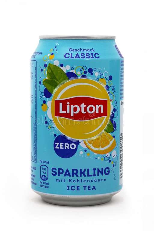 [Edeka] Lipton Ice Tea Sparkling, Zero oder Peach 0,33l Dose für 35 Cent