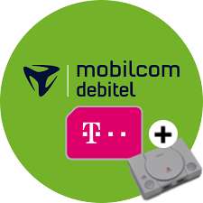 mobilcom-debitel Telekom Flat Allnet Comfort 2GB 4,99€ mtl. + Sony Playstation Classic