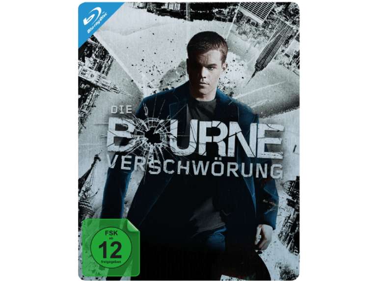Die Bourne Verschwörung - Steelbook (Blu-ray) und weitere Steelbooks für je 4,99€ (Saturn)