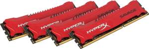 Kingston HyperX Savage 32GB Kit DDR3-2133 CL11 für 58,98€ (Hyperxgaming)