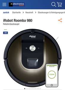iRobot Roomba 980 Melectronic SCHWEIZ