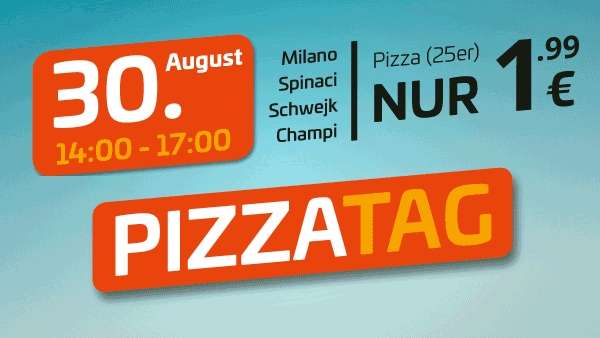 (Magdeburg, Halle, Leipzig) Uno Pizza für 1,99€ - 4 Sorten - Nur Abholung