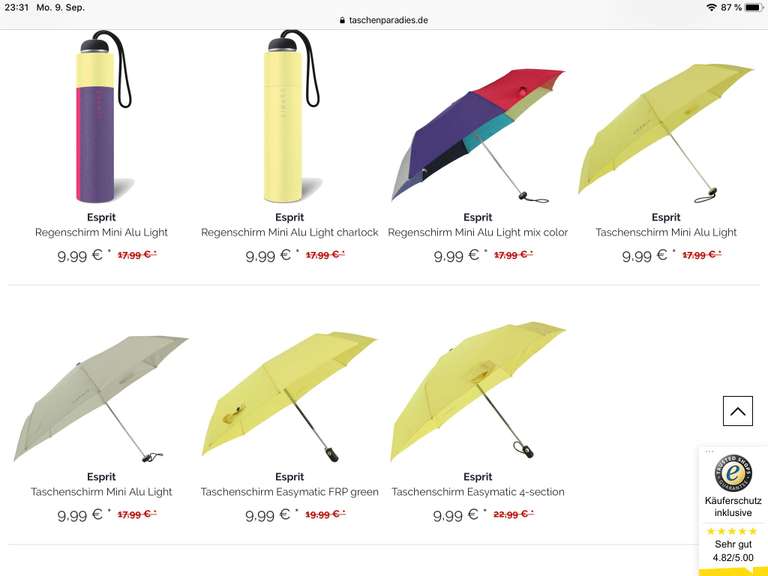 Esprit Mini-Regenschirme