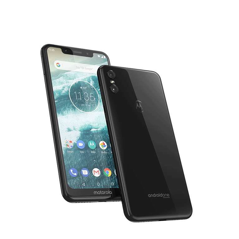 Motorola One - 5,9" Smartphone mit 4GB RAM, 64GB Speicher, Android 9