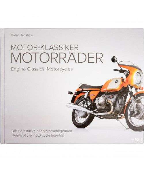 Buch Motor-Klassiker Motorräder von Peter Henshaw 328 Seiten / Zweisprachig