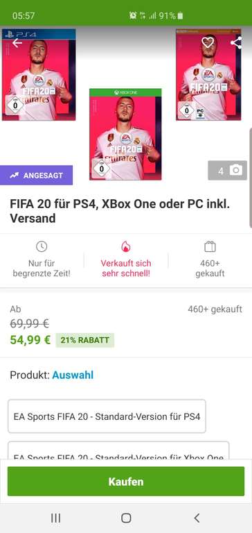 Fifa 20 Ps4, Xbox One, PC