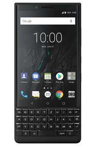 BlackBerry Key2 Dual Sim Smartphone 6/128 GB (4,5 Zoll Display, 12 Megapixel Kamera, LTE, Quick Charge 3.0, Android 8.1 Oreo) Schwarz