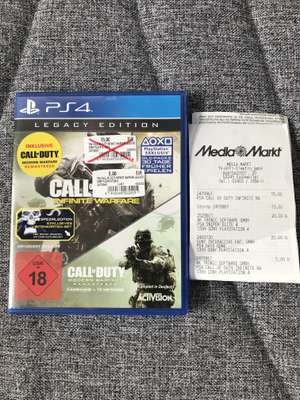 [Lokal MM Eschweiler] Call of Duty Infinite Warfare + Modern Warfare Remastered PS4