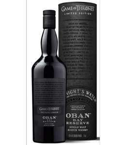 Oban Bay Reserve The Night's Watch Game Of Thrones Single Malt Scotch Whisky (whiskysite.nl)