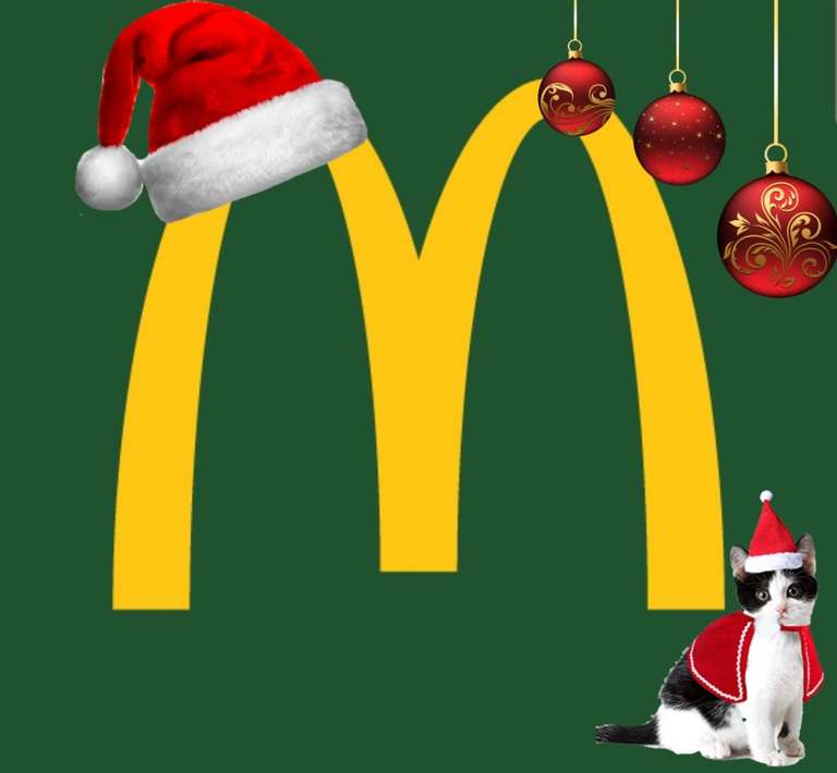 McDonald's Weihnachtscountdown vom 17.10. - 13.11. z.B. RedBull Gratis, McFlurry o. 6er Chicken Nuggets für 1€ [McDonald's]