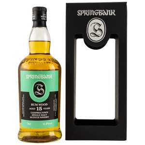 Springbank 15 Jahre Rum Wood Limited - Whisky