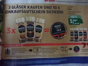 Kauf von 3 x Nescafe Gold 200g - erhalte 10€ AldiSüd Gutschein