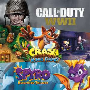 [Humble Bundle] November Monthly, mit Call Of Duty: WWII, Crash Bandicoot N.Sane Trilogy & Spyro Reignited Trilogy (Steam)
