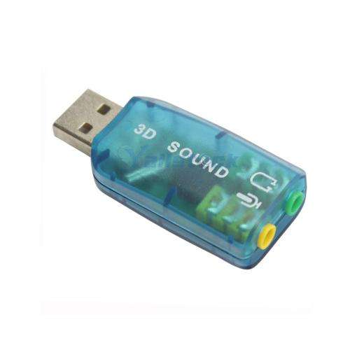 USB 2.0 to Mic/Speaker Audio Sound Card Adapter  1,07 EURO inkl. Versand (EBAY)