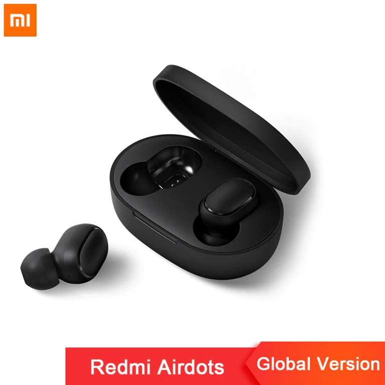 Xiaomi Redmi AirDots Wireless Kopfhörer (BT 5.0, TWS, True Wireless Stereo) [AliExpress]
